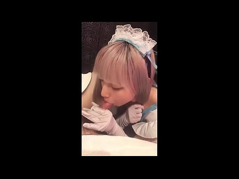❤️ Japanisches Idol [mayuka], französisches Dienstmädchenkostüm, Teil 1, Blowjob und Wichsen mit Lotion ❤ Porno fb bei uns ❤